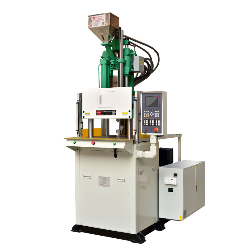 Servo double-cylinder vertical injection molding machine