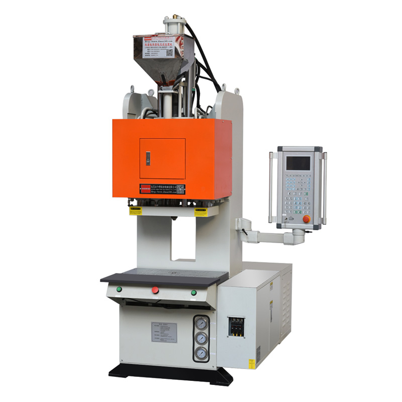 Columnless vertical injection molding machine