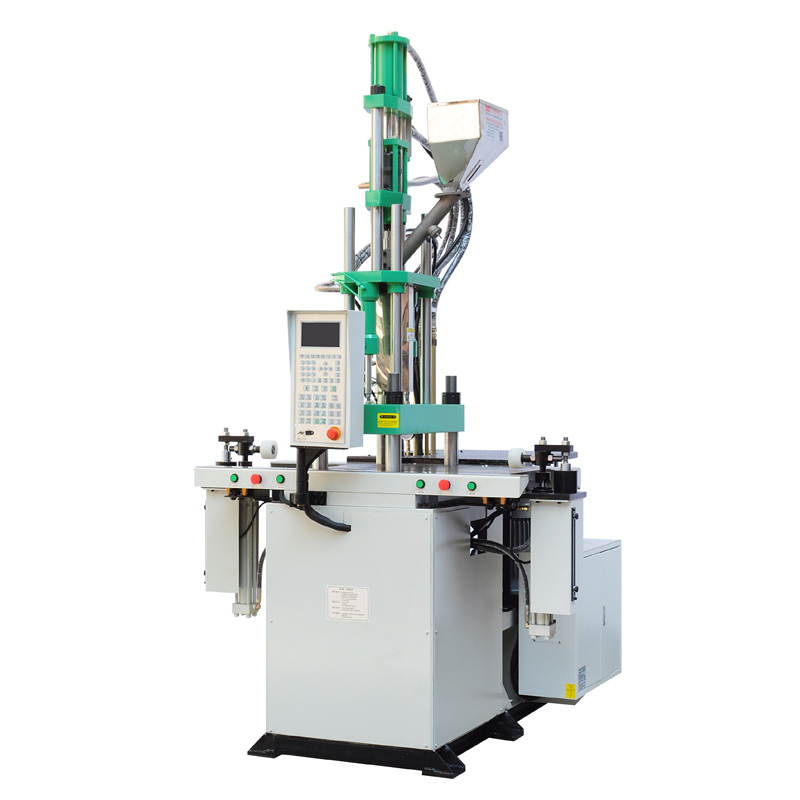 Glove double slide vertical injection molding machine